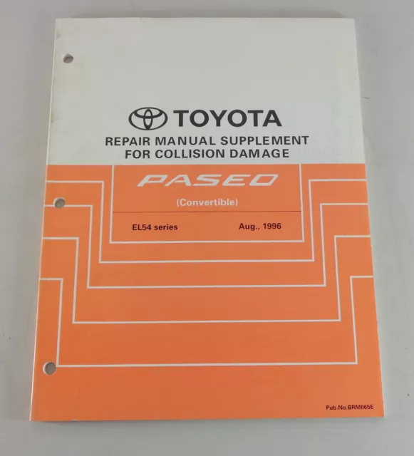 toyota paseo repair manual