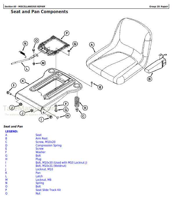 john deere z425 repair manual