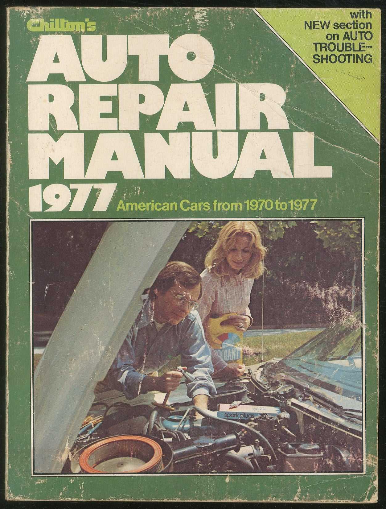 automotive repair manuals book