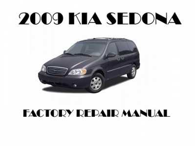 2007 kia sedona repair manual