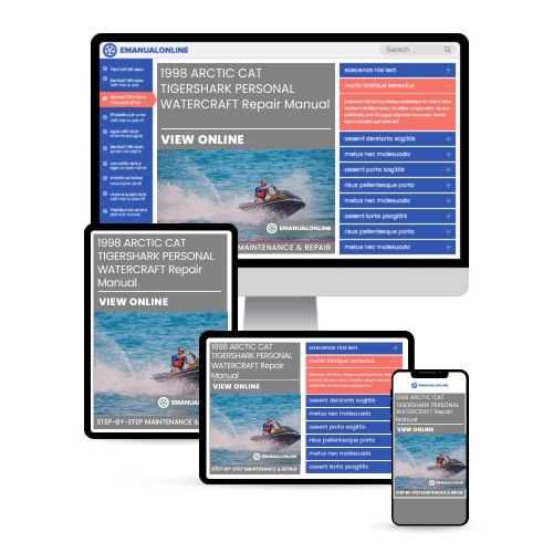 personal watercraft repair manuals