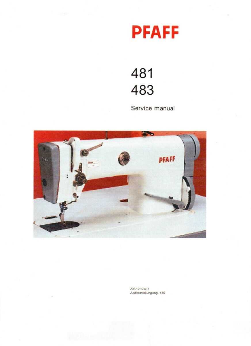 pfaff 1222 repair manual