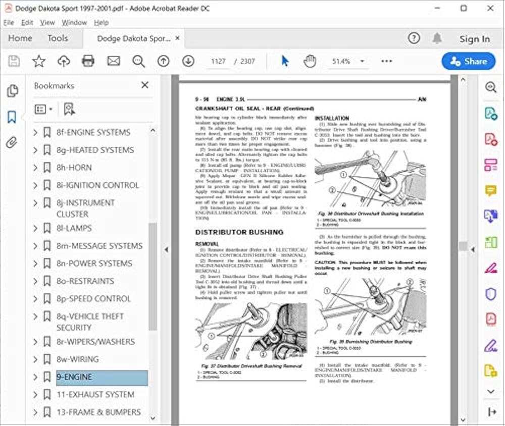 1996 dodge dakota repair manual