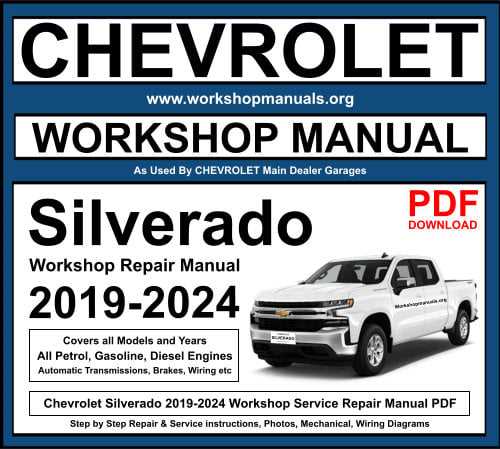 chilton chevy truck repair manual