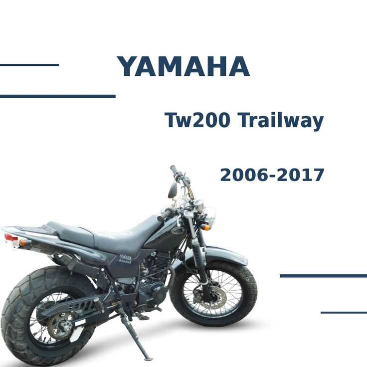 yamaha tw200 repair manual