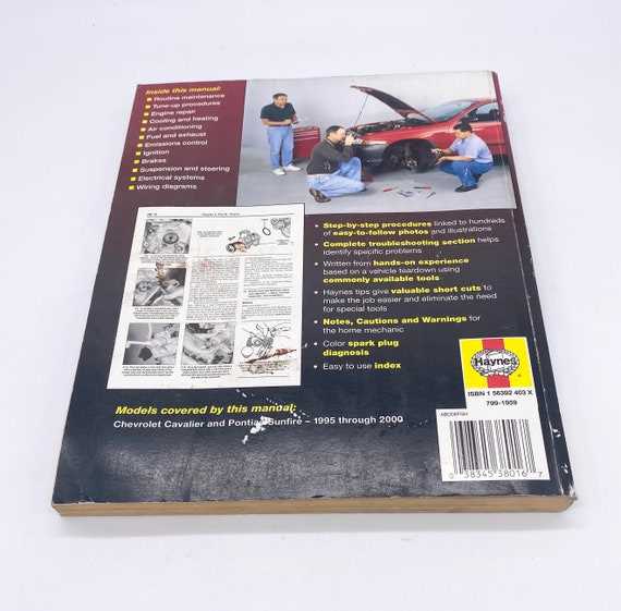 pontiac sunfire repair manual