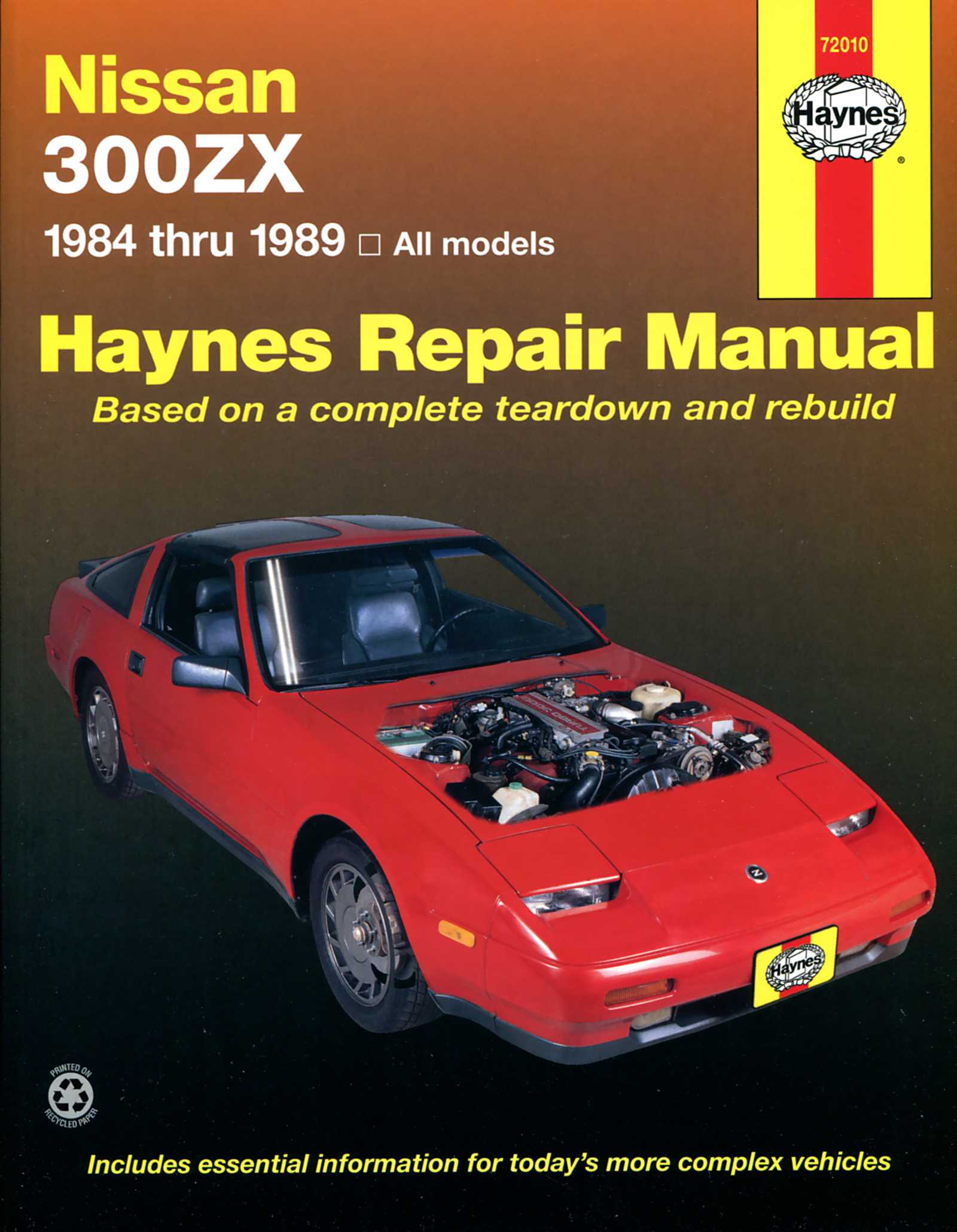 1985 nissan 300zx repair manual