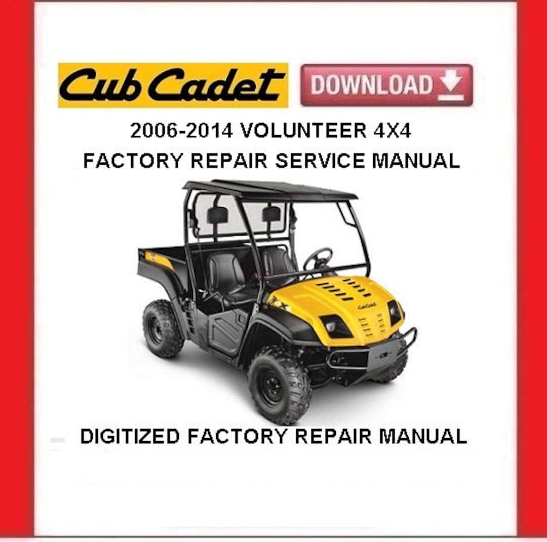 cub cadet 1320 repair manual