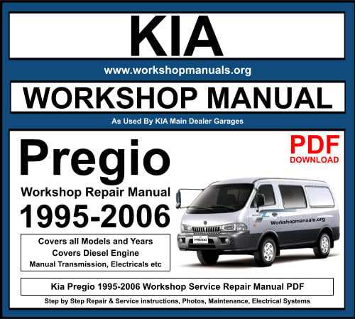 kia carnival repair manual