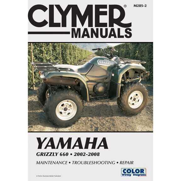 2000 yamaha grizzly 600 repair manual