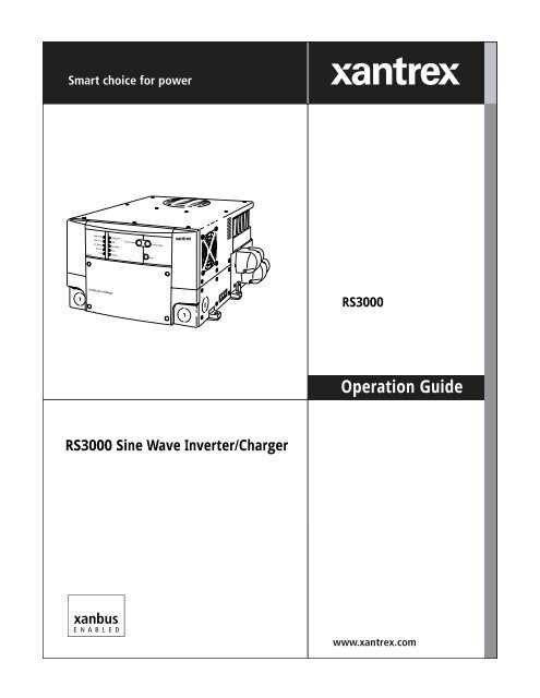 xantrex inverter repair manual