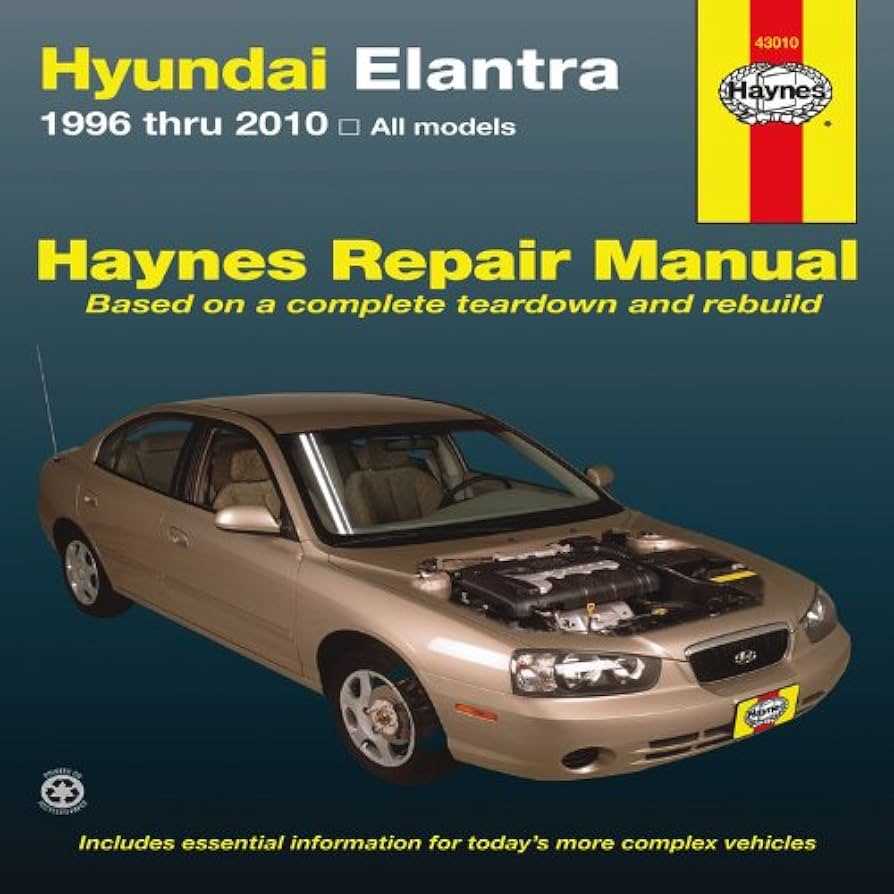 2010 hyundai elantra repair manual