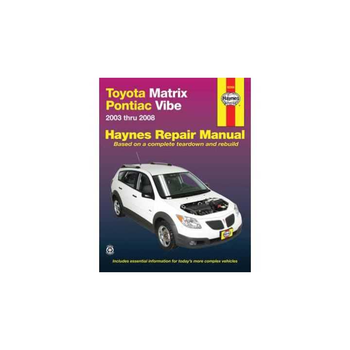 toyota vehicle repair manual