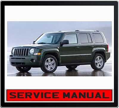 jeep patriot repair manual