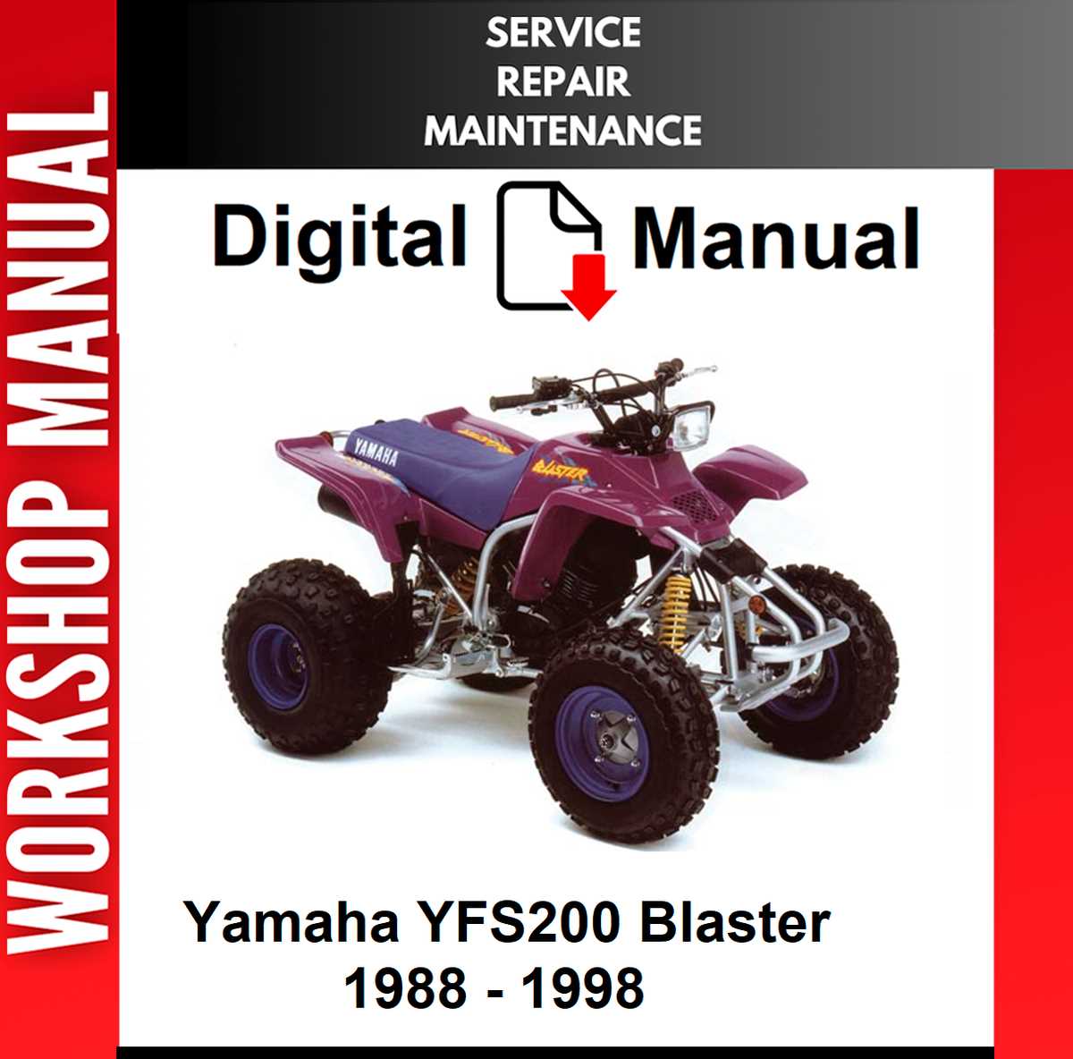 yamaha blaster repair manual