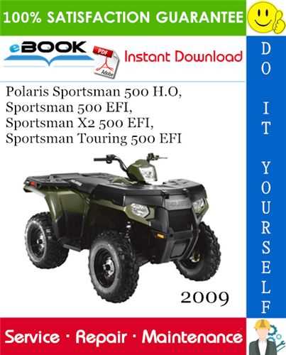 polaris sportsman 500 ho repair manual