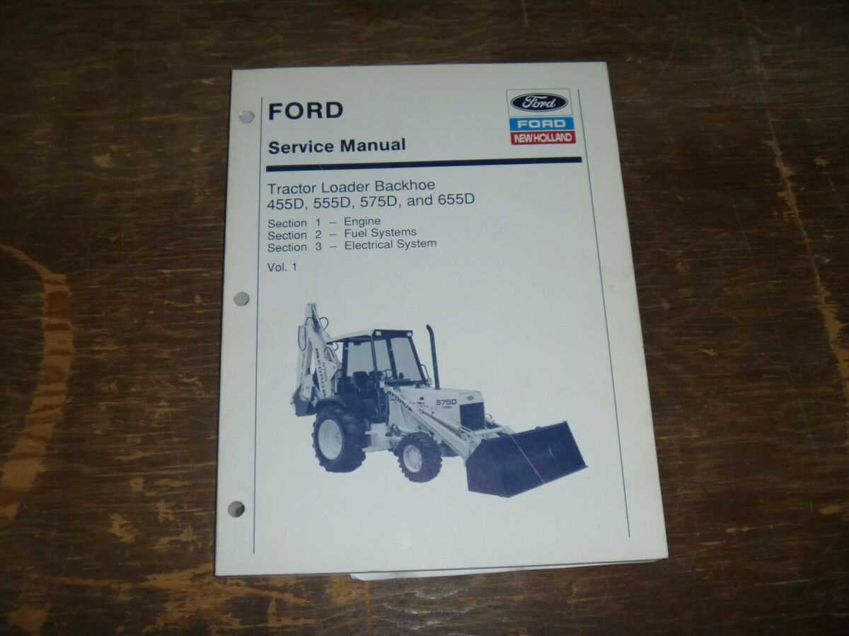 ford 555d repair manual