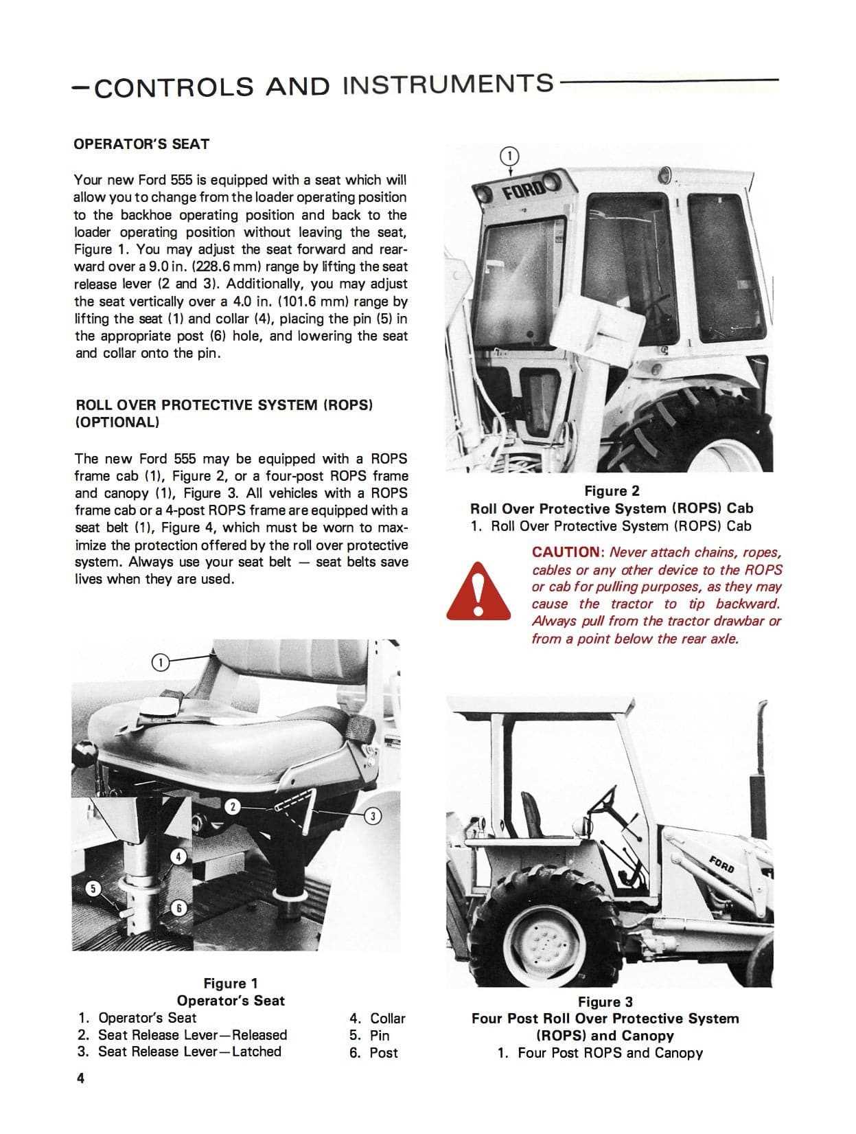 ford 555 backhoe repair manual