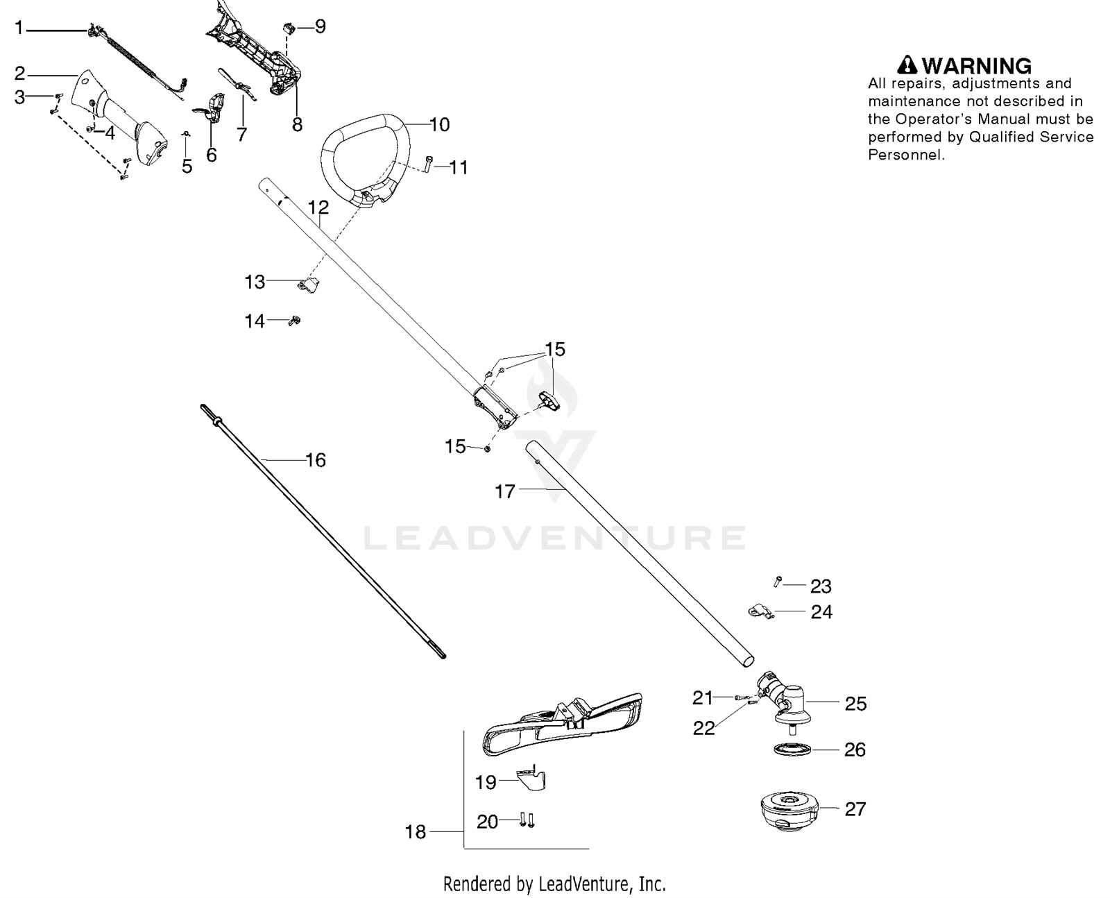 husqvarna weed eater repair manual