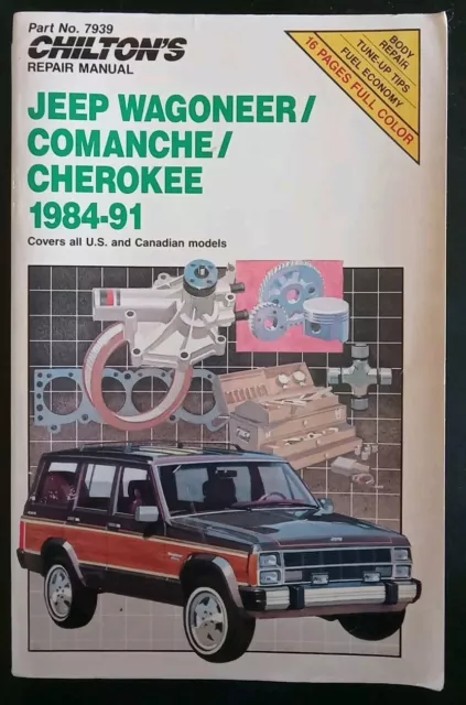 jeep comanche repair manual