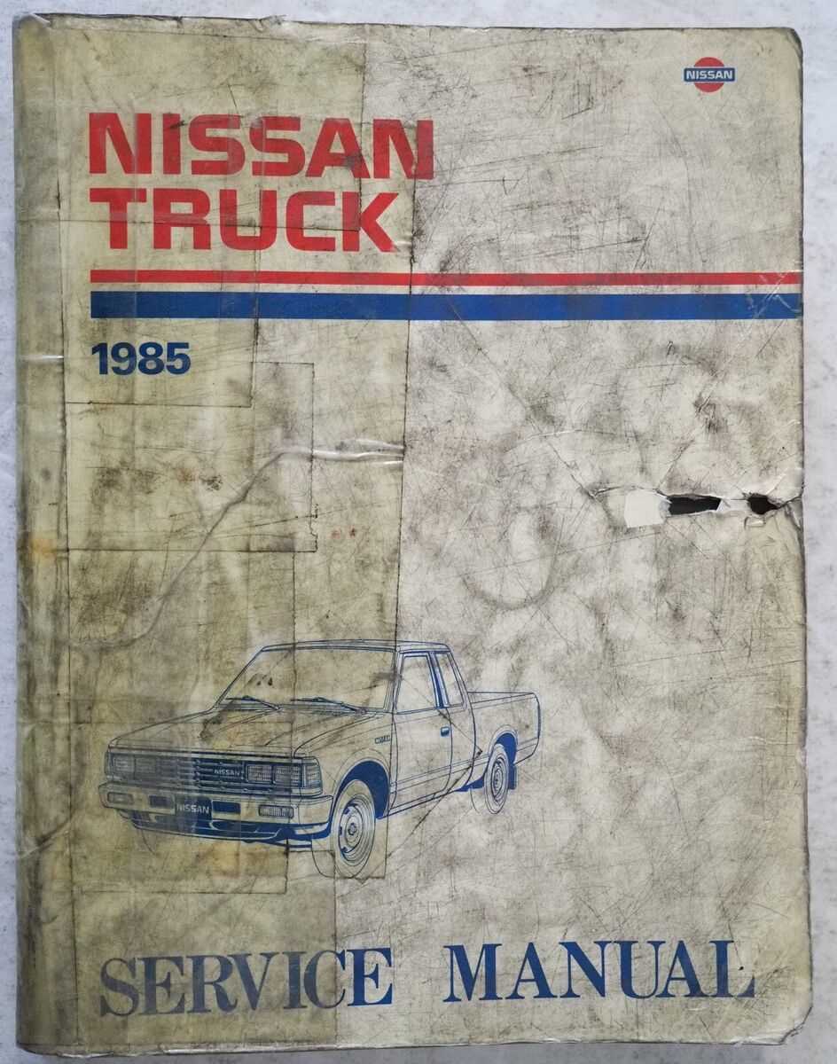 nissan pickup repair manual