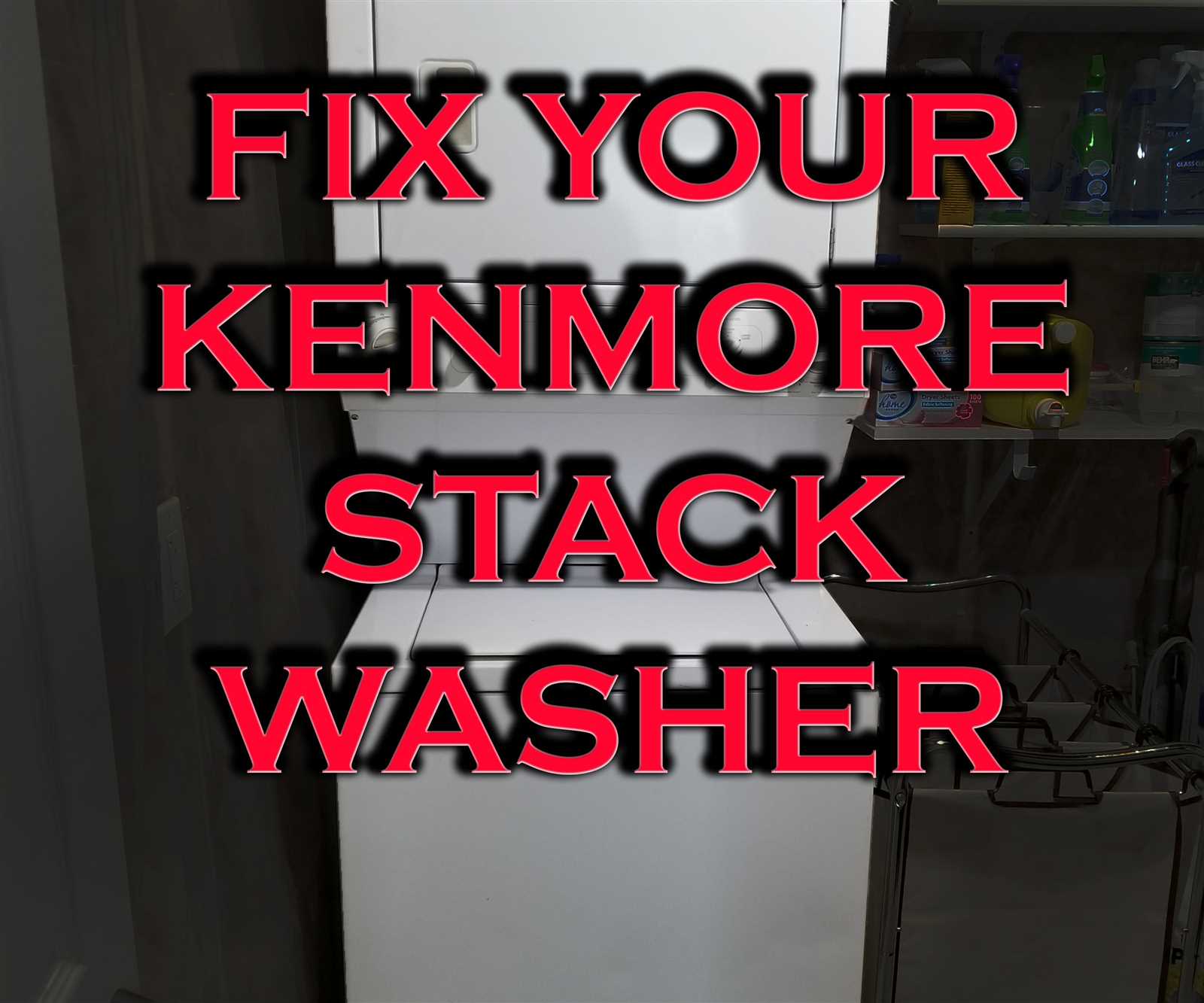 stackable washer dryer repair manual