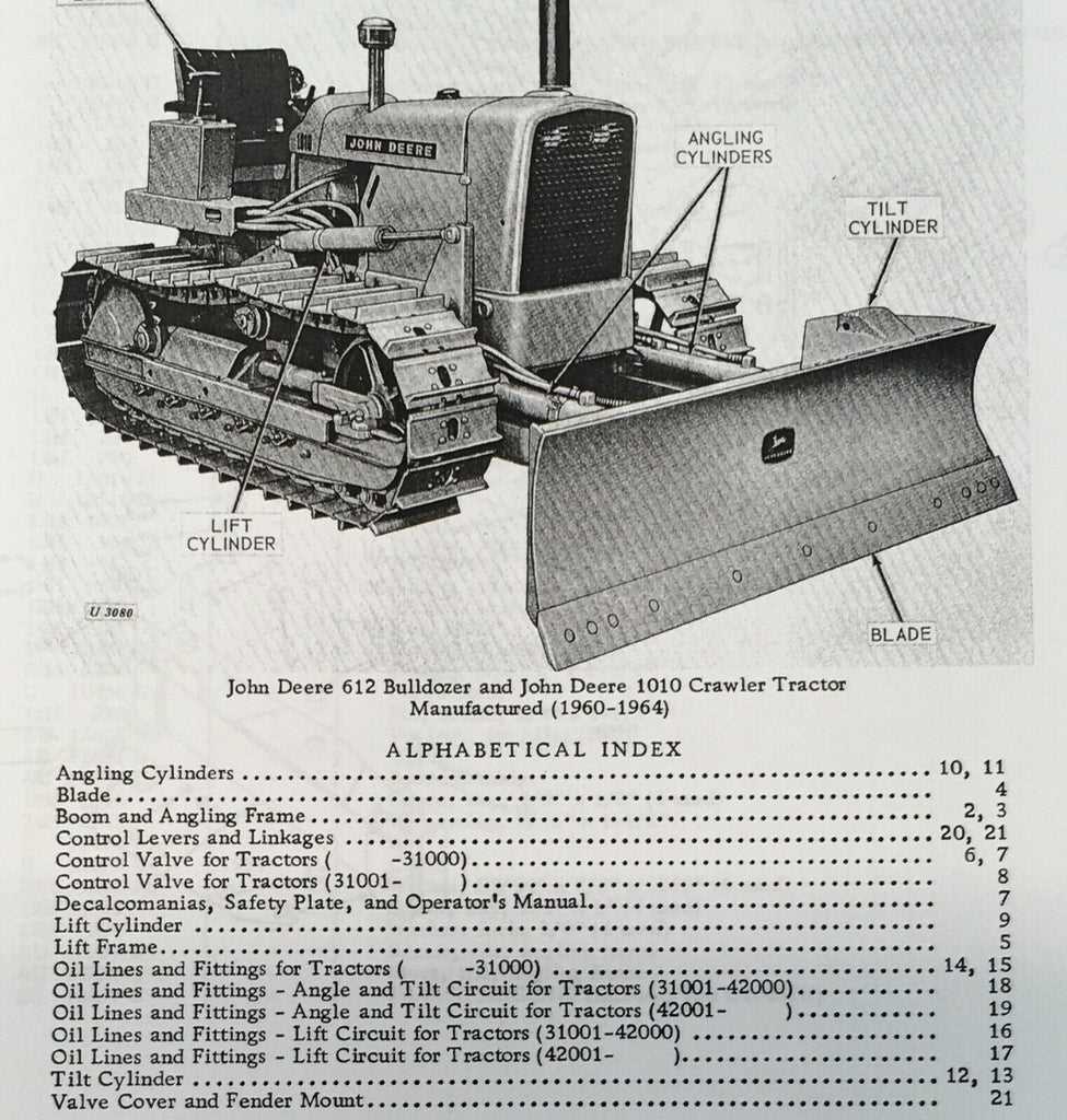 john deere 1010 repair manual