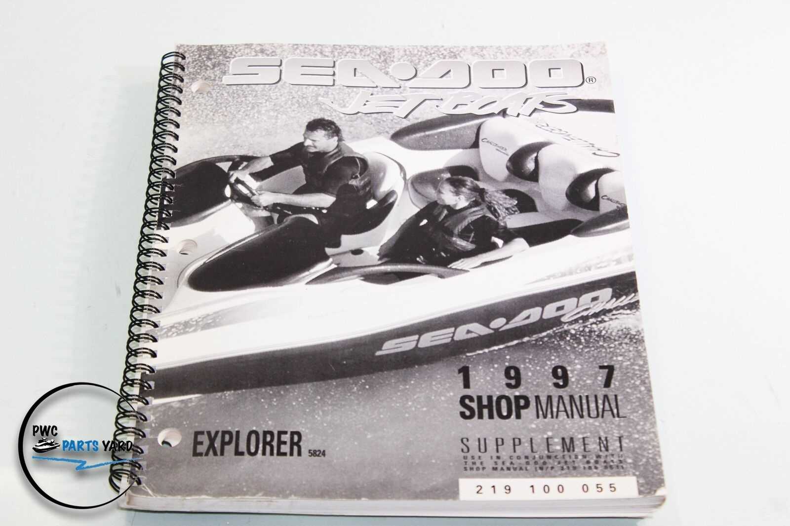 sea doo repair manuals