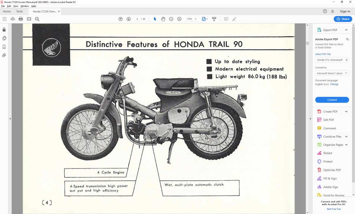 honda trail 90 repair manual