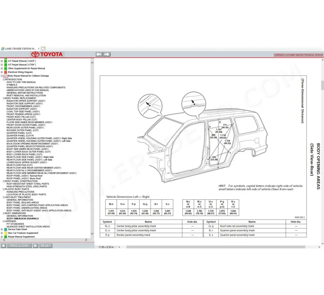 100 series land cruiser repair manual