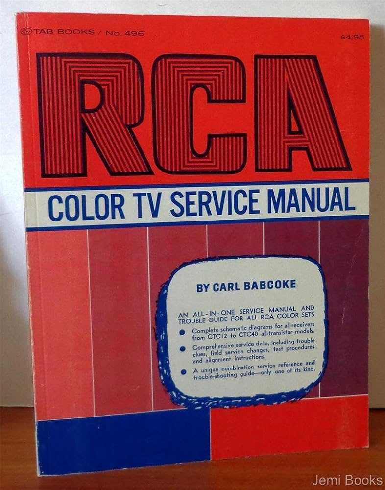 rca television repair manual