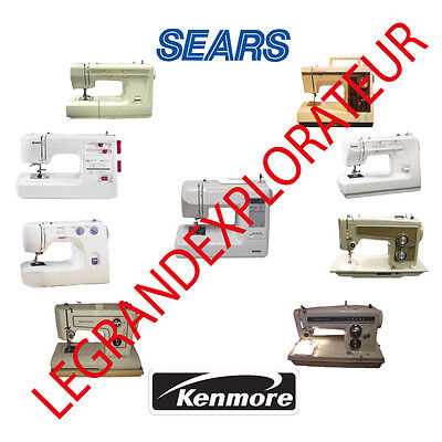 repair manual for kenmore sewing machine