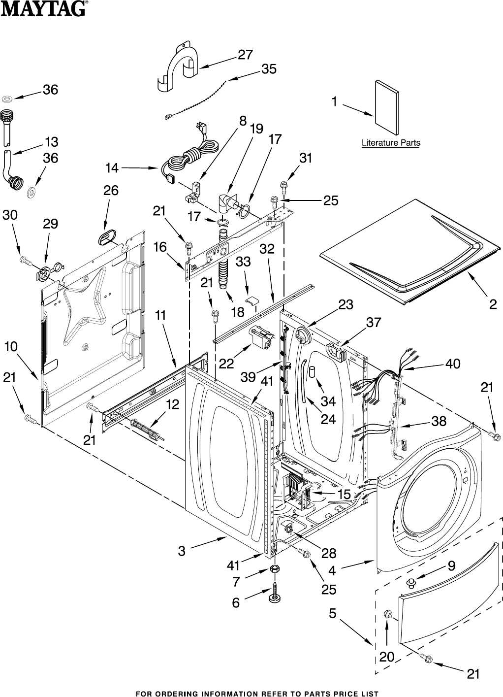 repair manual for maytag washer