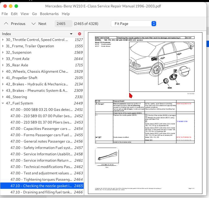 repair manual for mercedes benz e320