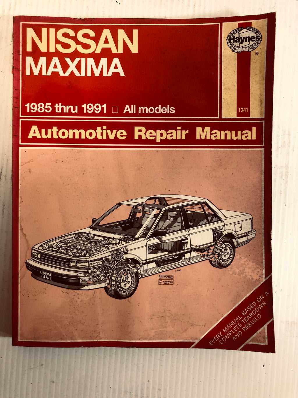 repair manual for nissan maxima