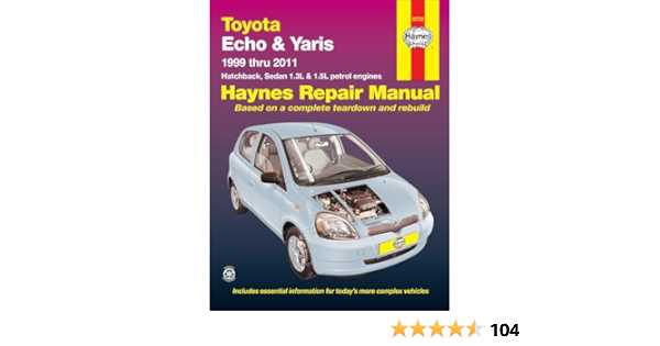 repair manual for toyota yaris