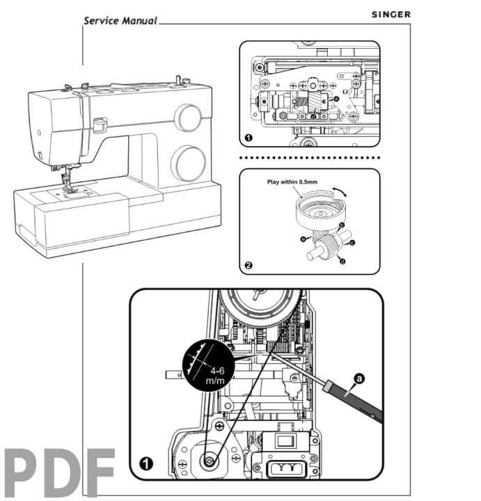 singer 4423 repair manual