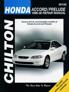 1988 honda prelude repair manual