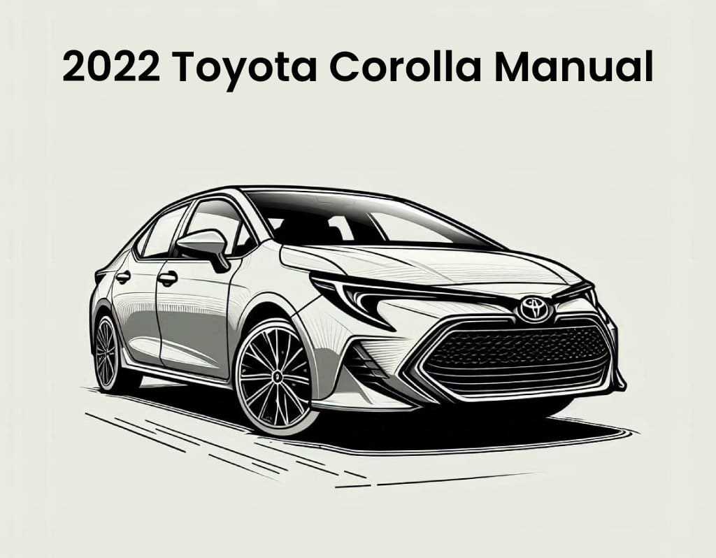 toyota corolla service and repair manual