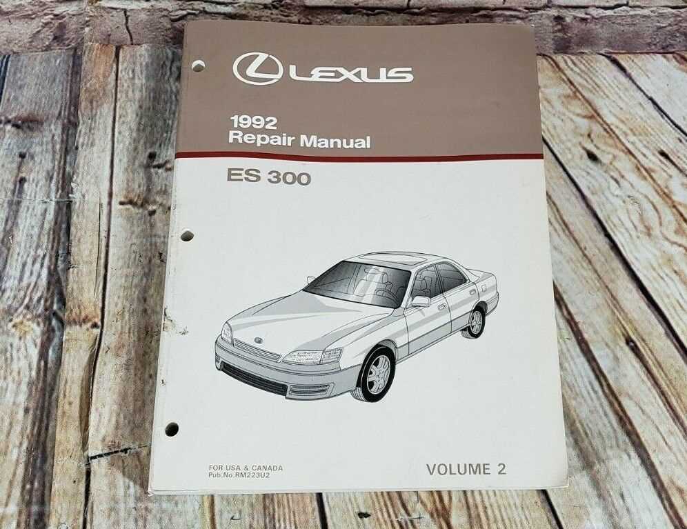 2005 lexus es330 repair manual