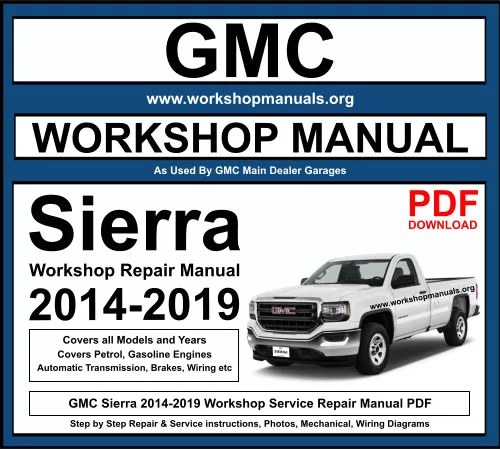 2002 gmc sierra 1500 repair manual