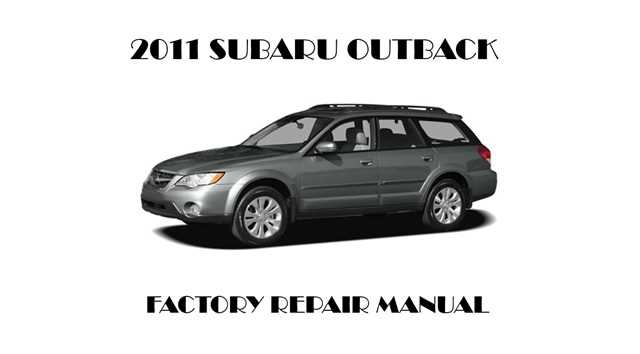 subaru outback repair manual