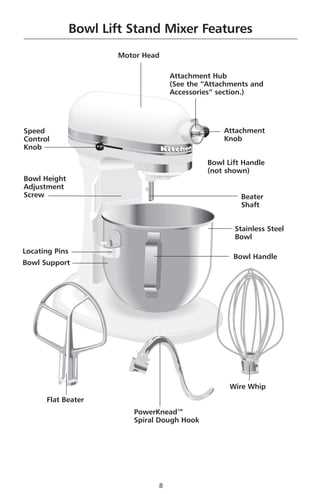 kitchenaid artisan mixer repair manual