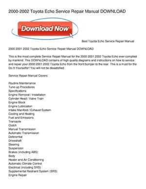 2000 sienna repair manual