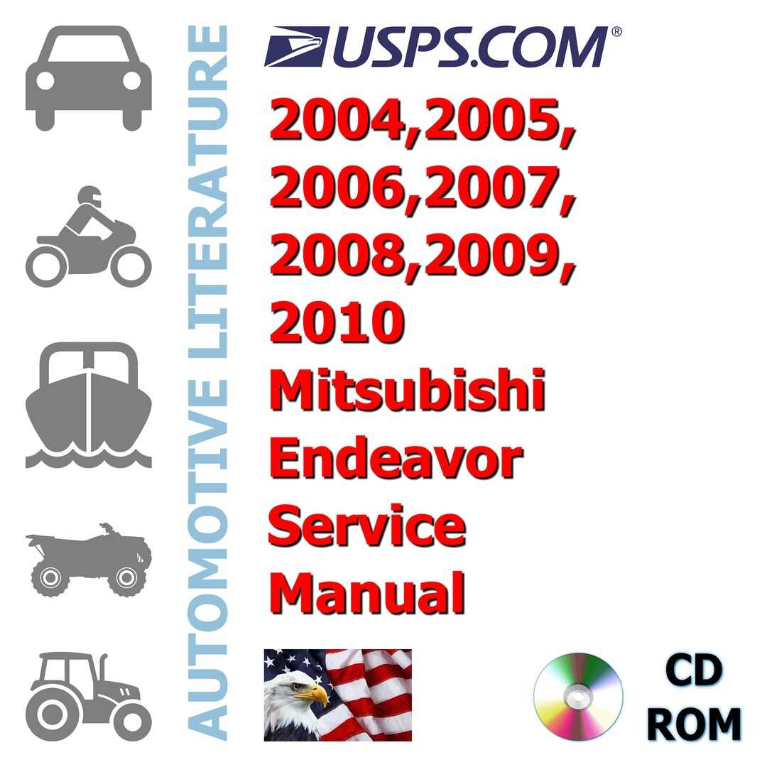 2004 mitsubishi endeavor repair manual