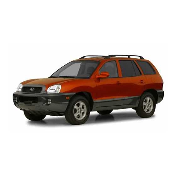 2004 hyundai santa fe repair manual