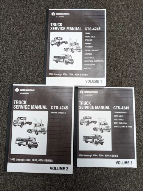 international truck repair manuals