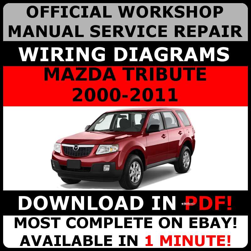 mazda tribute repair manual