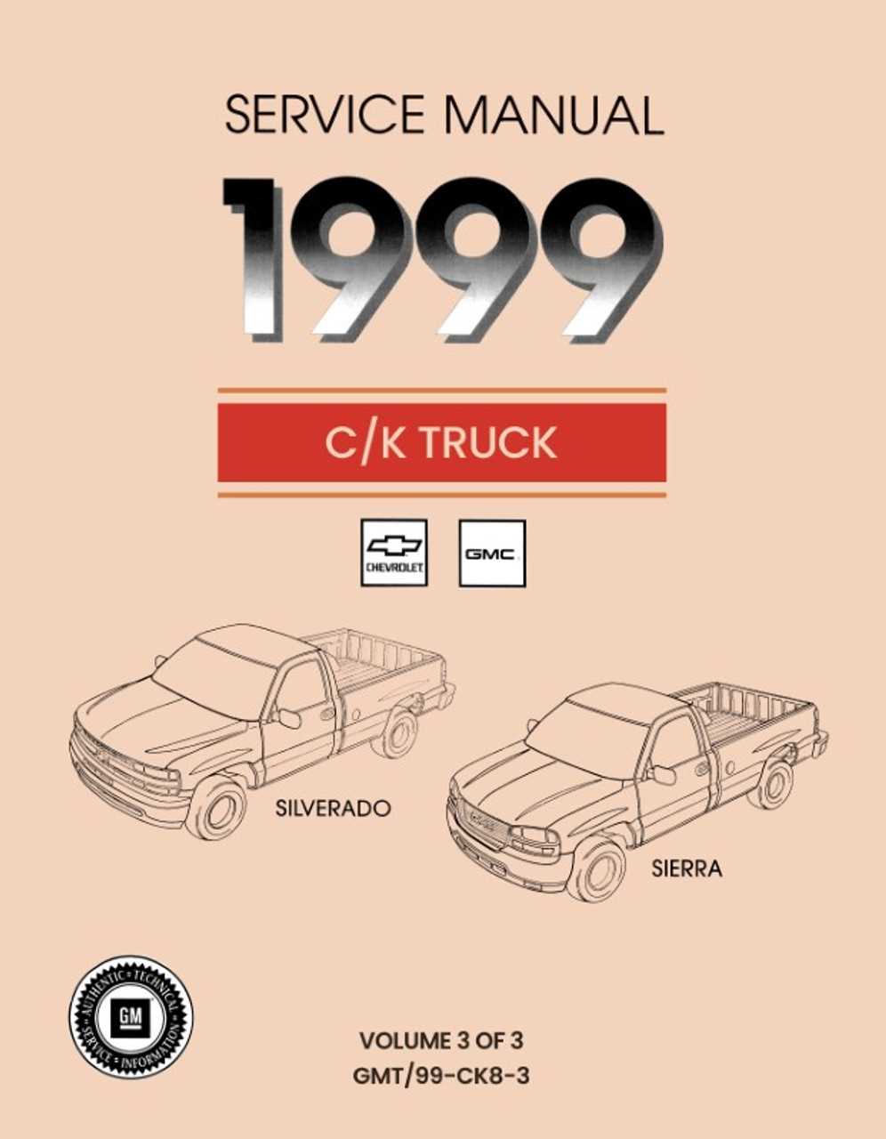 1999 gmc sierra repair manual