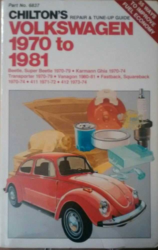 1970 vw beetle repair manual